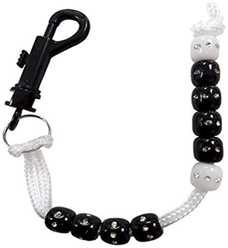 JP Lann Golf Rhinestone Bead Score Counter, Black