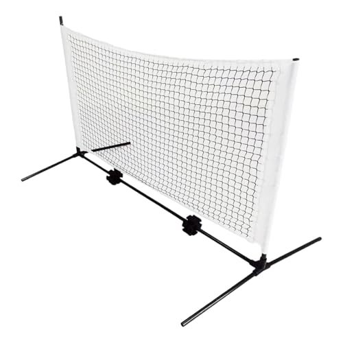 Vaveren 5ft Mini Pickleball Net Tennis Pickle Ball Net Portable Beginners Convenient Quick Setup Practice for Outdoor Training Indoor