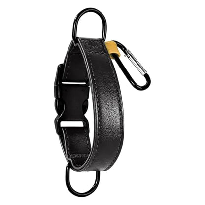 Baseball Glove & Gear Hanger Clip, Adjustable Baseball Glove Loop Holder Bag Attachment Accessories Parts Strap D-Ring Hooks for Fence Players & Drying Sports Equipment - color: Black