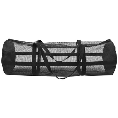 WOONEKY Large Basketball Mesh Sports Equipment Bag with Shoulder Strap, Basketball and Soccer Ball Storage Organizer for Outdoor Training and Team Practice