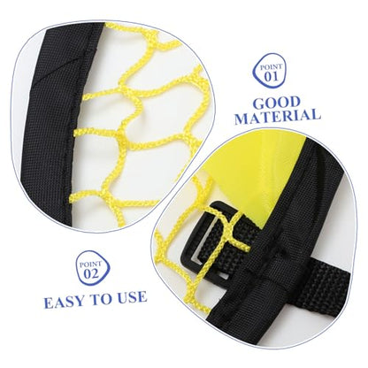INOOMP Soccer Training Net for Youth Practice Targeting Net for Indoor and Outdoor Football Games Lightweight and for Accurate Shooting Drills