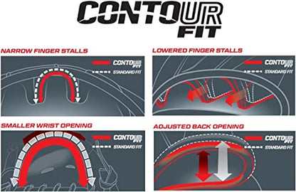 Rawlings | R9 CONTOUR Baseball Glove | 11.5" | Modified Trap-Eze Web | Right Hand Throw
