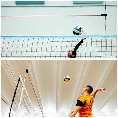 Volleyball Training Aids, Volleyball Net Addition Extender Rope,Volleyball Serving Assistant Tool,Volleyball Serving Trainer