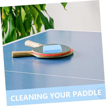 INOOMP Table Tennis Racket Table Tennis Paddle Cleaner Sponges Eraser Racket Cleaning Sponge Table Tennis Bat