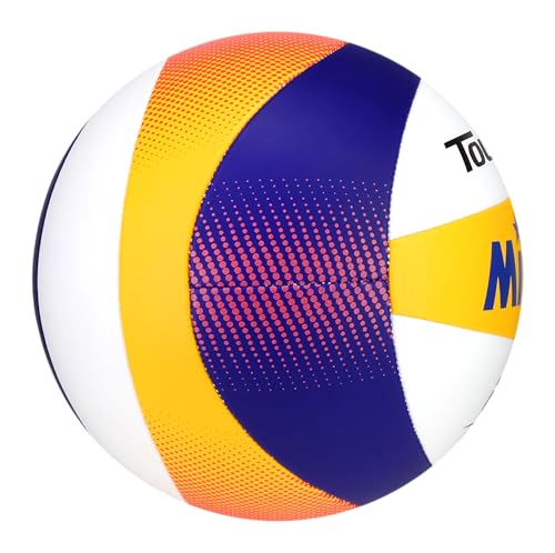 Mikasa Tour Elite Outdoor/Grass/Beach Volleyball Official Size Game Ball BV551E-WYBR