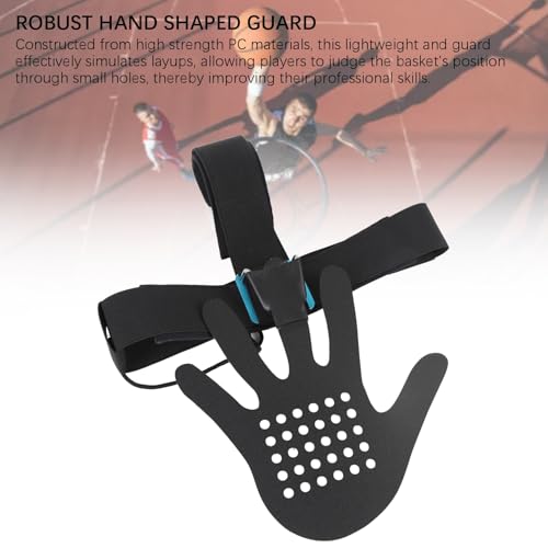 RiToEasysports Face Guard, Adjustable 3D Eye Blocking Guard Basketball Headgear for Dribbling Training