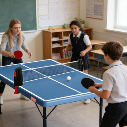 Retractable Table Tennis Net, Adjustable, 20x15x6cm, Ping-Pon g Net, Indoor Table Tennis Equipment, Portable & Lightweight, for Any Game Play