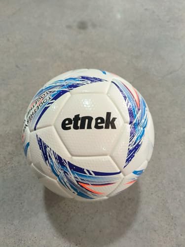 Soccer Ball, Size 5, White and Blue Design