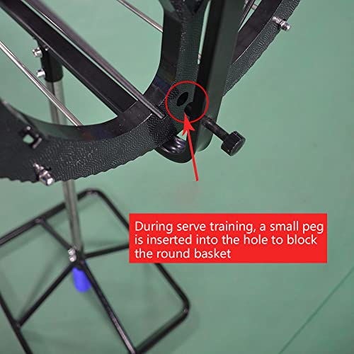 2 in 1 Tennis Balls Pickup Automatic Balls Receiver with Handle, Tennis Court Equipment/Accessory Tennis Field Equipment, Hold Up 55 Tennis Balls