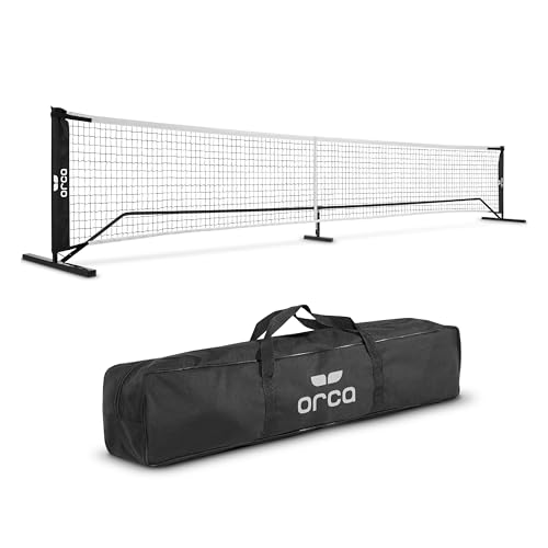 Orca Pickleball Nets Multiple Styles, Full Court and Half Court Sets, Perfect for Indoor and Outdoor Pickleball Games