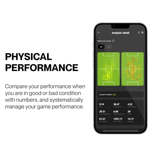 SOCCERBEE-BEE PRO 2 - Sports GPS Tracker & Vest for Outdoor Sports | 30days Trial Included & Subscription Requierd | Soccer Training Equipment | Fitness Tracker (Medium)