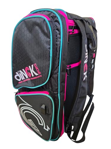 Pro Tour Pickleball Bag with Fence Hook and Shoe Compartment, Fits 6 Paddles, Backpack or Duffle Carry, Men’s & Women’s Pickleball Gift, Lightweight & Slim Design - size: Large