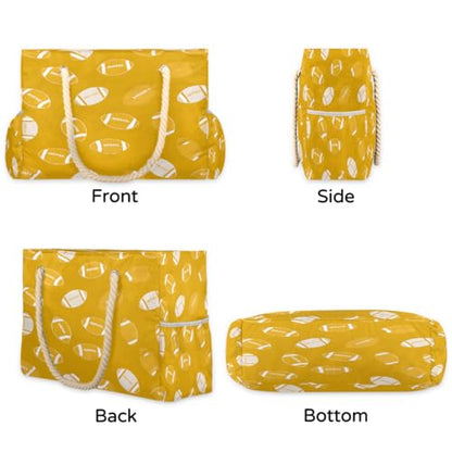 Beach Bag Waterproof Sand-proof Canvas Tote Lightweight Shoulder Bag Suitable for Family outdoor travel - color: D7