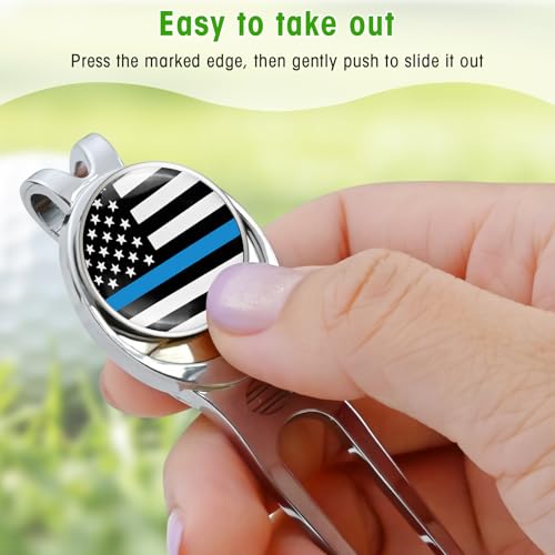 CHIVENIDO Divot Tool Divot Repair Tool, Premium Golf Divot Tool Golf Ball Maker - color: 3