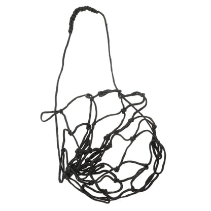 GALPADA Football Juggling Trainer Net Adjustable Soccer Training Equipment for Youth Black Football Kick Throw Practice Aid Easy Storage Portability