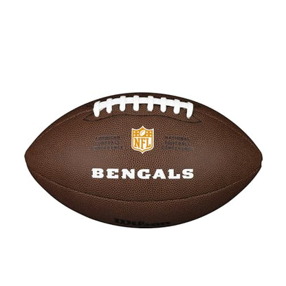 Wilson NFL Backyard Legend Football - Official Size - style: Cincinnati Bengals