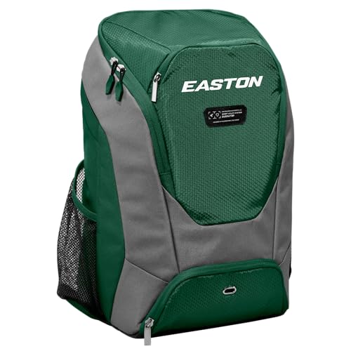 Easton Dugout Backpack Equipment Bag | Baseball & Softball | Multiple Colors - color: Green