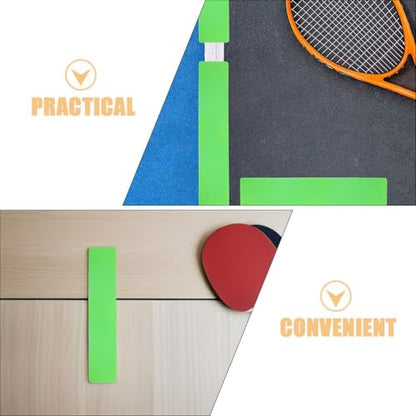 6pcs Court Line Marker Kit Boundary Markers Lines Set for Basketball Tennis Volleyball Badminton Pickleball Net Court Outdoor Indoor Training