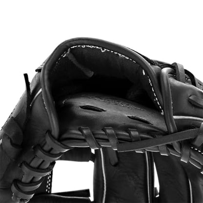 Rawlings Gamer Contour Series Utility Baseball Glove | Youth | Travel | Infield | Outfield | First Base | Black | Right Hand Thrower | Left Hand Thrower