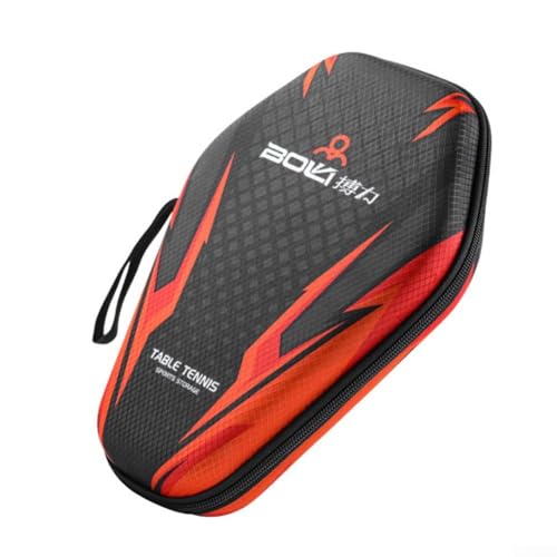 Double Padded Table Tennis Racket Bag Paddle Case, Table Tennis Case Racket Cover Helps Protect The Table Tennis Rubber And Racket, Table Tennis Organizer - color: PB005-B model