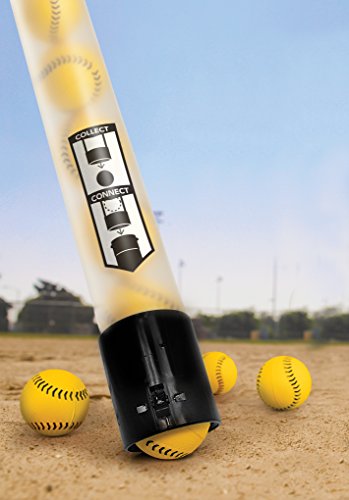 SKLZ Pitching Machine | Improve Your Swing | Ideal for Baseball & Softball Drills | Develops Hitting Power and Fielding Skills | Portable & Easy to Use - style: Lightning Bolt Pro