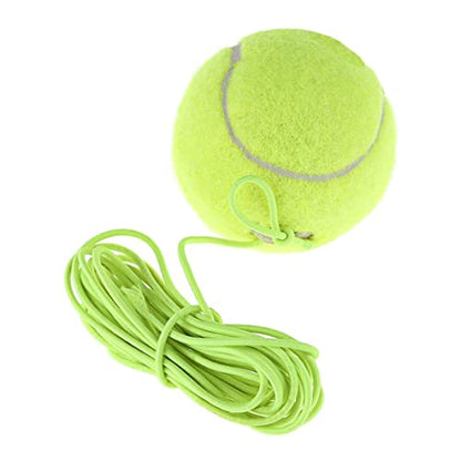 Tennis Ball Tennis Training Ball and String Replacement Self Practice Trainer Resiliency and Tether Replacement Tether 5PCS, Balls