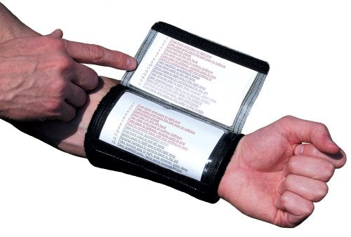 Unique Sports Football Playbook Band - color: Black