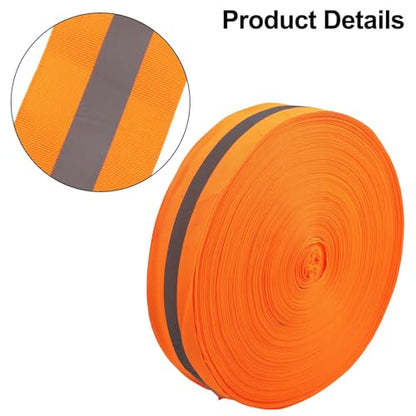 3.3ft Reflective Sports Boundary Tape Polyester Webbing for Beach Volleyball Track Finish Line Running Field Marking Green