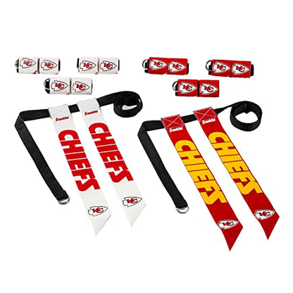 Franklin Sports NFL Team Flag Football Sets - Belts + Flags - Kids + Adults - Fits Up to 36" Waist - NFL Licensed