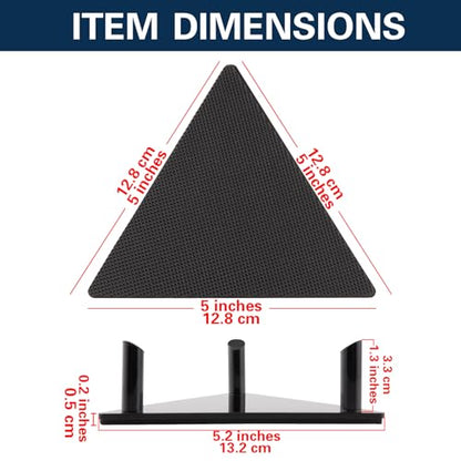 Ball Display Stand with Anti-Slip Mat, 1.3inch Pegs Acrylic Sleek Holder for Different Size Basketball, Soccer Ball, Football, Sturdy Memorabilia Display Case-Black (2 Packs) - size: 2 Packs