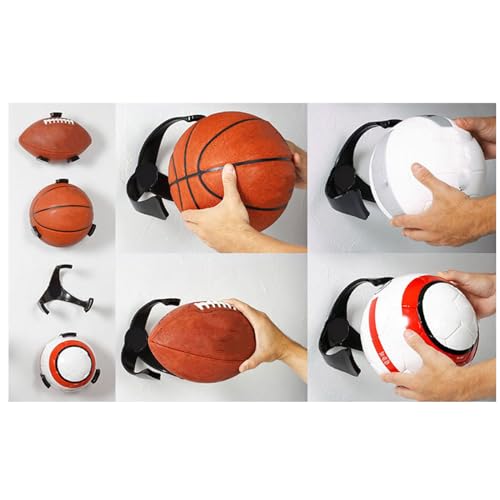 Three Claw Basketball Wall Mount Holder Claws Ball Display Rack Soccer Football Volleyball Sports Ball Storage Space Saver