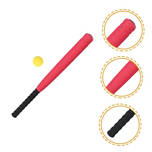 Portable Eva Baseball Bat for Safe Durable Outdoor Indoor in Mesh Bag Enhances Hand Eye Coordination and Arm Strength for Boys