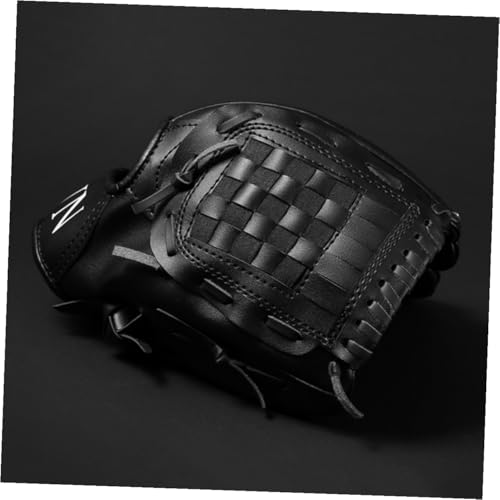PU Baseball Glove Lightweight Pitcher Training Glove for Youth Infielders Softball Mitt Protective Hand Gear
