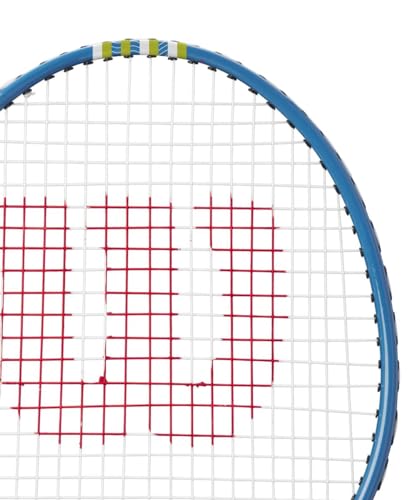 Wilson Badminton Racket, Aluminum Frame, Strung for Beginners, Play, Recreation - color: Champ 90