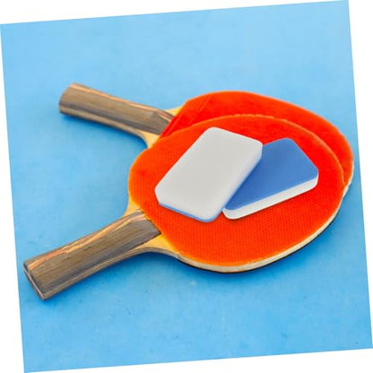 Hemoton 2pcs Outdoor Table Tennis Bat Cleaner Paddle Cleaning Tool Sponge Racket Cleaning Brush