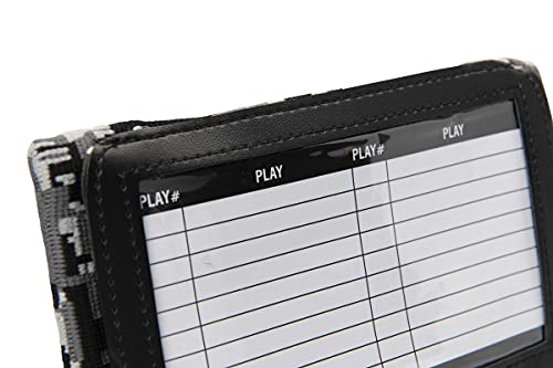 Champro Adult Quarterback Playbook Triple (AF50B) - color: Camo Black, size: Adult