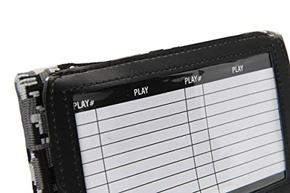 Champro Adult Quarterback Playbook Triple (AF50B) - color: Camo Black, size: Adult