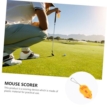 2pcs Portable Golfs Scoring Device Accurate Golfs Counter Tool for Easy Stroke Tracking Golfers Durable and Lightweight Design