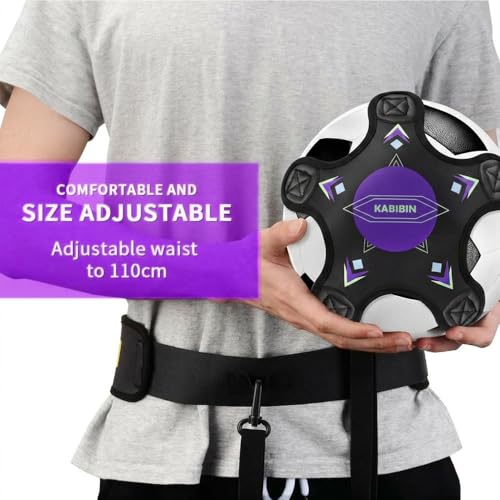 Soccer Ball/Volleyball Training Equipment, Solo Soccer Kick Trainer for Kids Adults, Soccer Practice Aid Bungee Waist Belt