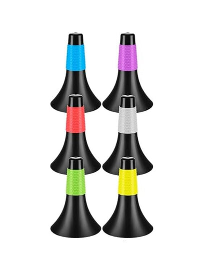 9 Inch Sport Agility Horned Cones, Set of 6, Agility Training Cones for Soccer, Basketball, Football, Kids Sport Practice