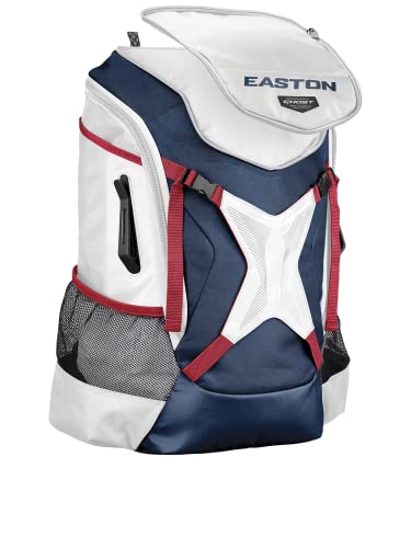 Easton | Ghost NX Backpack Equipment Bag | Adult | Fastpitch Softball | Team Logo Panel | Multiple Colors - color: Stars & Stripes