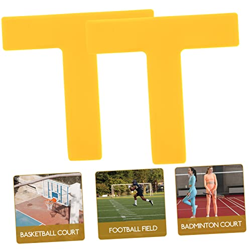 BESTonZON Bright Color Soccer Training Spot Markers Durable Landmark Pads for Football Basketball Drills High