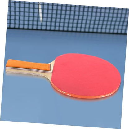 Toddmomy Rubber Faced Table Tennis Racket Set Paddles Balls and Comfortable for Beginners and Skill Levels for Indoor and