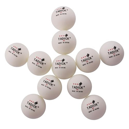 140 Pack Practice Ping Pong Balls, 3-Star Training Table Tennis Balls, Bulk Pong Balls - color: white