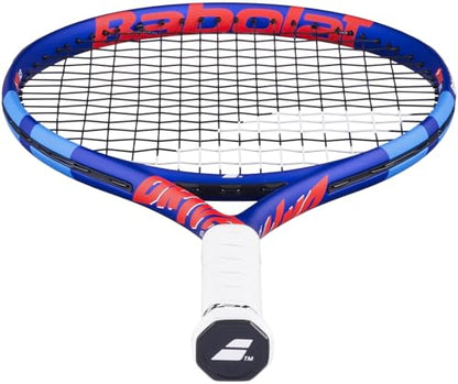 Babolat Drive Junior 23 Inch 11th Gen Tennis Racquet (Blue) with Optional Accessories