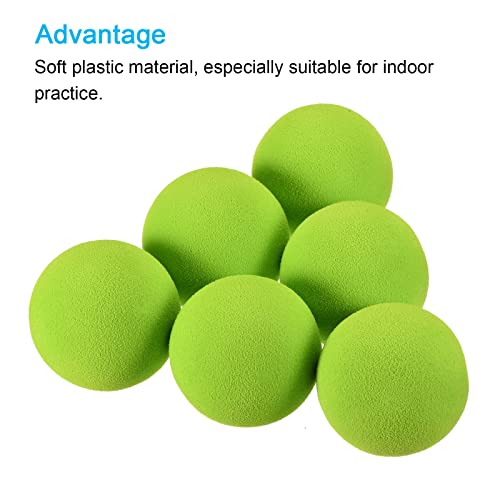PATIKIL Golf Foam Ball, Sponge Exercise Flight Swing Practice for Indoor Training - color: Green