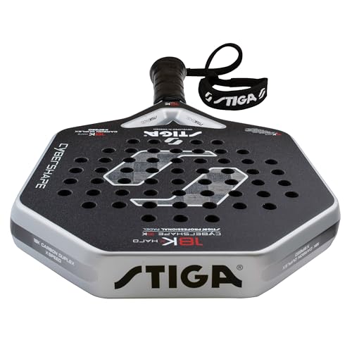 STIGA Cybershape Padel Racket - size: 18K X Hard