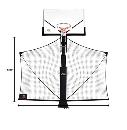 Goalrilla Basketball Yard Guard Easy Fold Defensive Net System Quickly Installs on Any Goalrilla Basketball Hoop