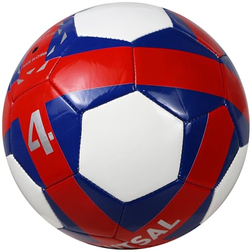 Runleaps Futsal Ball,Futsal Soccer Ball,Great for Indoor or Outdoor,Low Bounce Size 4 for Training,Playing,Games