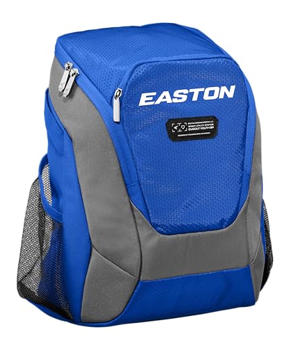 Easton Dugout Youth Backpack Equipment Bag | Baseball & Softball | Multiple Colors